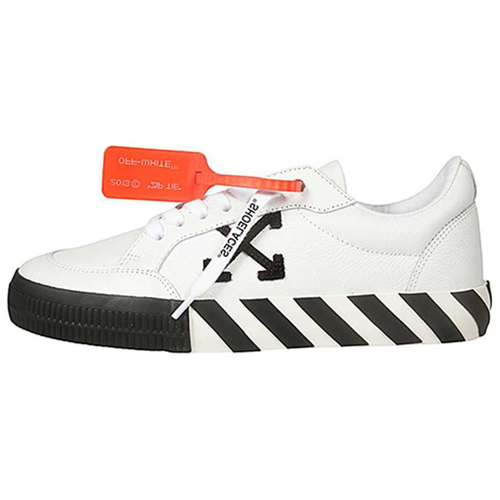 OFF WHITE Vulc Low White Leather FW19
