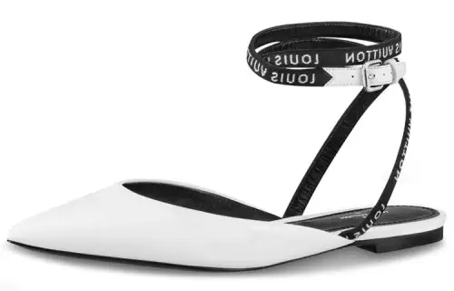 LOUIS VUITTON Shoes Sports Sandals 'White Black' Women's