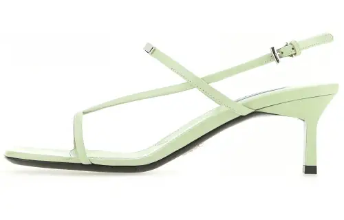 PRADA Slim Heel High Heels Women's Green
