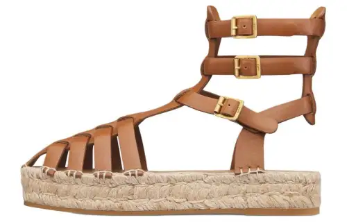 DIOR Dioriviera Roman Sandals Women's Brown