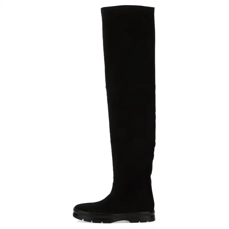 THE ROW Knee high Boots Women's Black