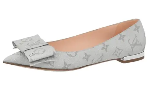 LOUIS VUITTON Blossom Casual Shoes Women's Gray