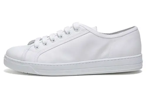 PRADA Low top Skateboard Shoes Men's White