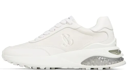 Jimmy Choo MemphiS Low top Casual Shoes Men's White