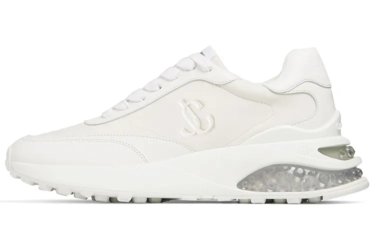 Jimmy Choo MemphiS Low top Casual Shoes Men's White