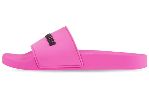Balenciaga Women's Pool Slide 'Fluo Pink'