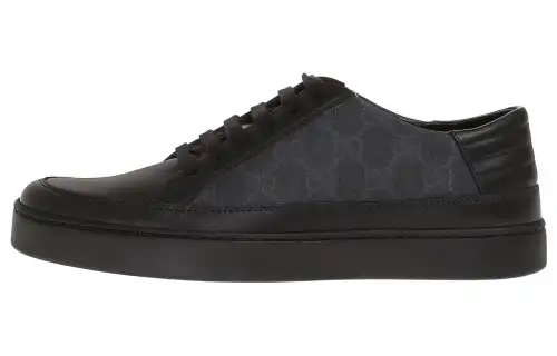 Gucci Gg Supreme Sneaker 'Grey Black'