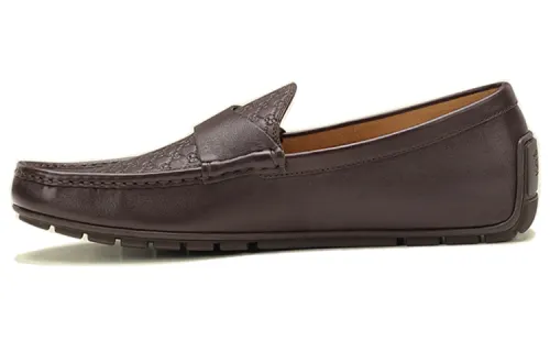GUCCI Men's Casual Shoes Men's Low Top Brown