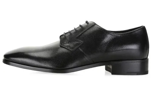 PRADA Leather Men's Casual Shoes Men's Black