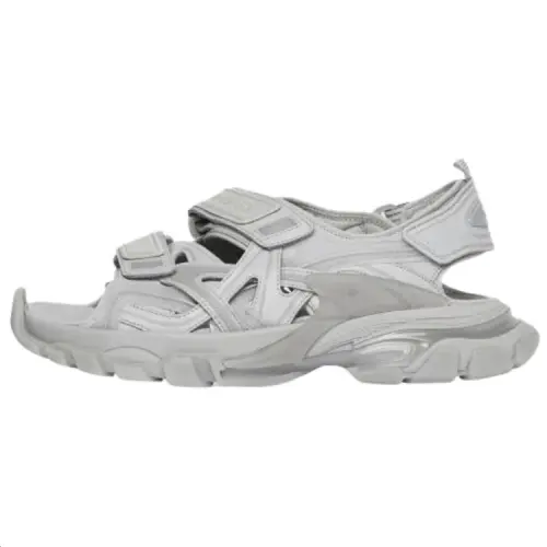 Balenciaga Track Beach Sandals Men's Gray