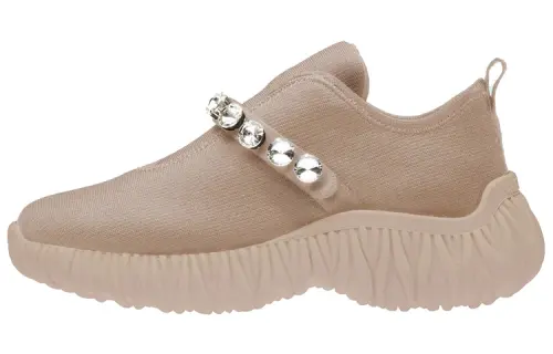 MIU MIU Low top Casual Shoes Women's Beige
