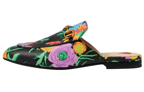 GUCCI Princetown Ken Scott Women's Casual Shoes Women's Black