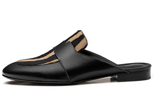 HERMES Catena Closed Toe Slippers Women's