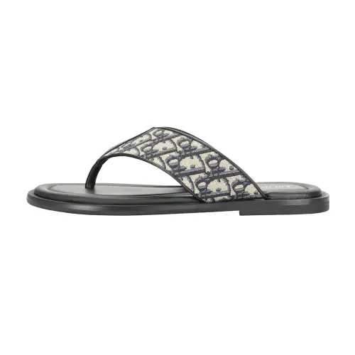 DIOR Alias Flip Flops Men's Black