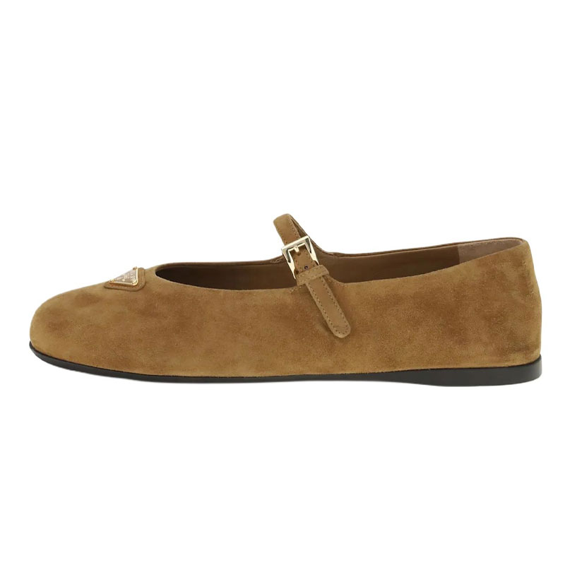 Женские туфли Prada 1F793N_F005_008_F0401 (коричневые)