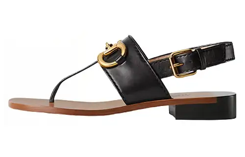GUCCI Horsebit-motif Flat Sandals