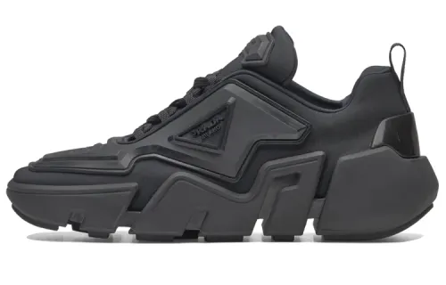 PRADA Techno Stretch Sneaker Black
