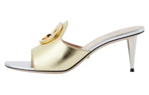 GUCCI Stylish Sandal Women's Gold