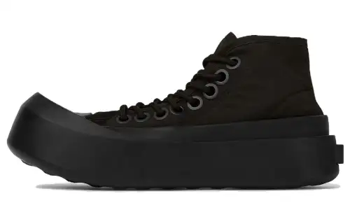 Bottega Veneta Jumbo High top Skateboard Shoes Women's Black