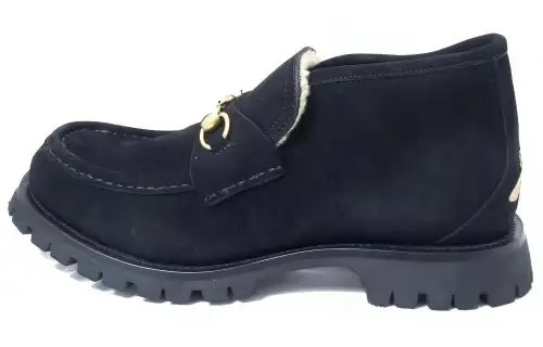 GUCCI Loafers Men's Black