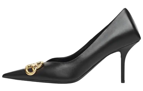 Balenciaga Logo-plaque Pumps
