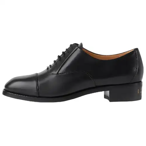 GUCCI Leather Flat Casual Shoes Women's