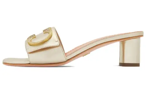 DIOR C'est Dior Slide Slippers Women's Gold