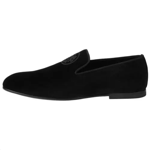 HERMES Kateo Loafers Men's Black