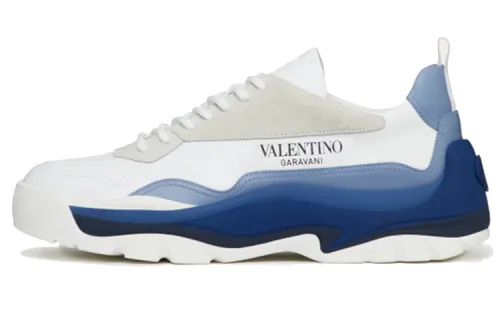 Valentino Gumboy Low top Chunky Sneakers Men's White Blue