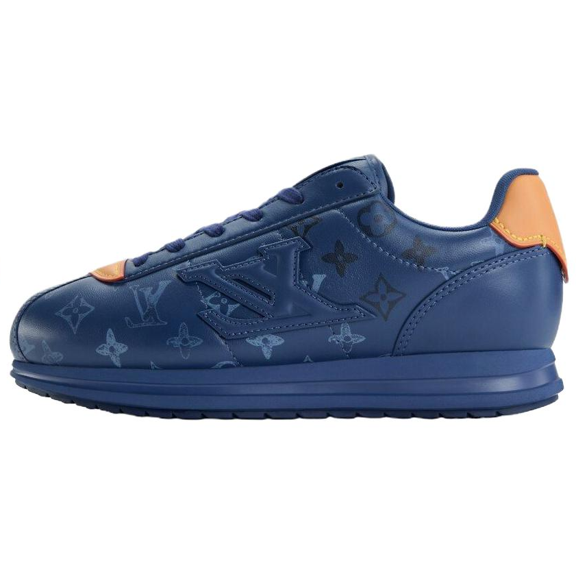 Мужские кеды Louis Vuitton x Nigo (синие)