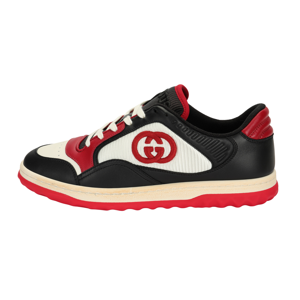 Gucci MAC80 Sneaker 'Black White Red'