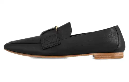 LOUIS VUITTON Capri Loafers Women's Black