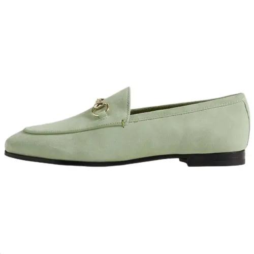 GUCCI Jordaan Casual Shoes Women's Light Green