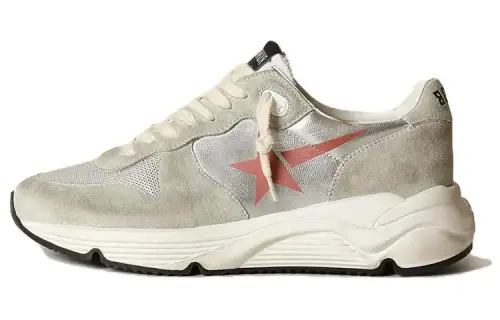 Golden Goose Leather Fashion Low top Casual Shoes Women's Gray