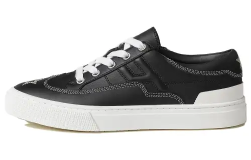 HERMES Deep Low top Skateboard Shoes Women's Black