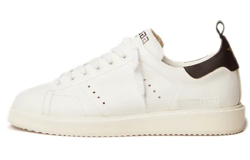 Golden Goose STARTER Stylish Skateboarding Shoes Women's White