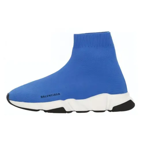 Balenciaga Kids Logo Printed Knit Sock Sneakers