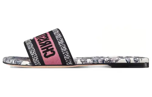 DIOR Dway Slide Slippers Women's Pink