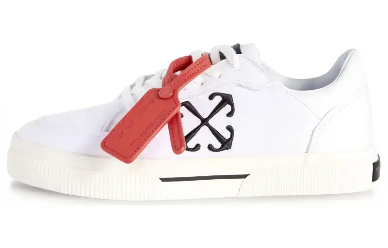 OFF-WHITE New Low Vulcanized canvas sneakers Women's