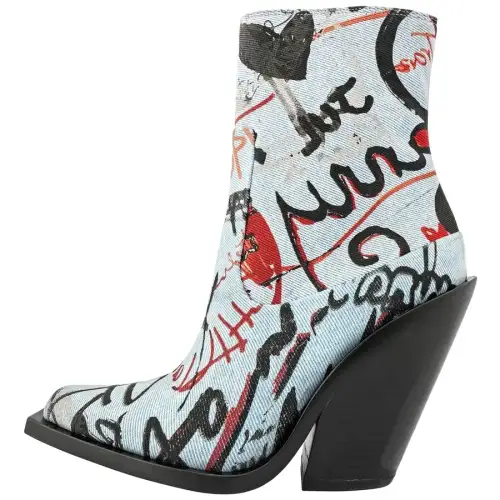 Burberry Millbank Ankle Boots Women's Multicolor