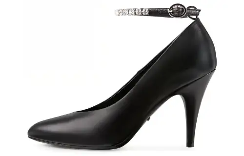 GUCCI Cone Heel High Heels Women's Black