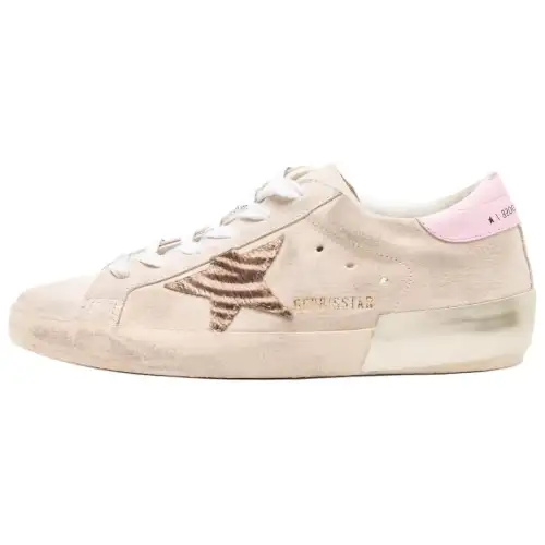 Golden Goose Super-Star Distressed Suede Sneakers