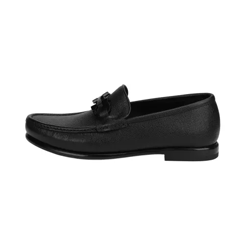 FERRAGAMO Crown Collection Men's Casual Shoes Men's Black