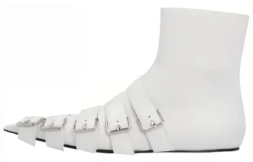 Balenciaga Ankle Boots Women's White