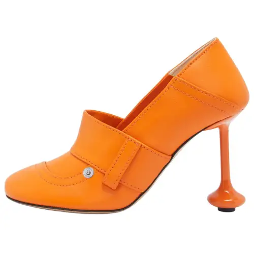 LOEWE Toy Irregular Heel High Heels 9cm Women's Orange