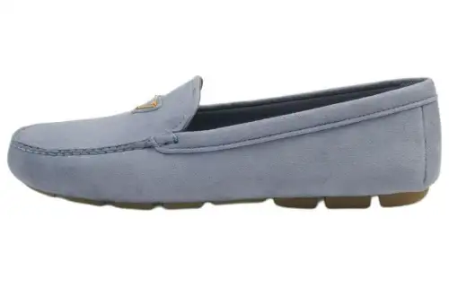 PRADA Loafers Women's Blue