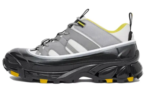 Burberry Arthur Low top Casual Shoes Men's Gray