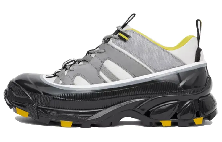 Burberry Arthur Low top Casual Shoes Men's Gray