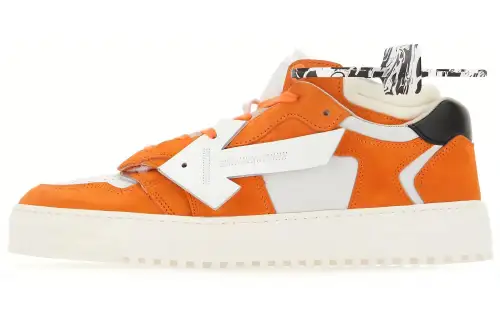 OFF WHITE Floating Arrow Low White Orange