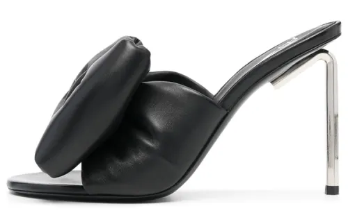 OFF WHITE Allen Bow Padded Slip On Mules Women's
